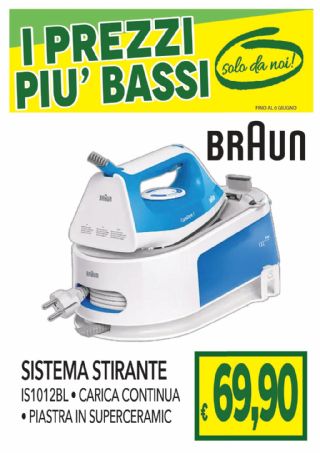FERRO CALDAIA BRAUN IS1012BL